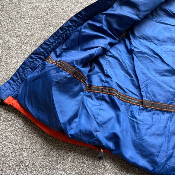 VINTAGE NIKE ACG GILET PUFFER VEST JACKET 90S ORANGE XL - Picture 6 of 12